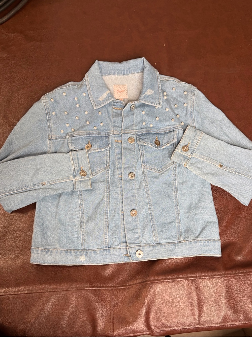 Candies Light Wash Denim Jacket - Classic Casual Layer